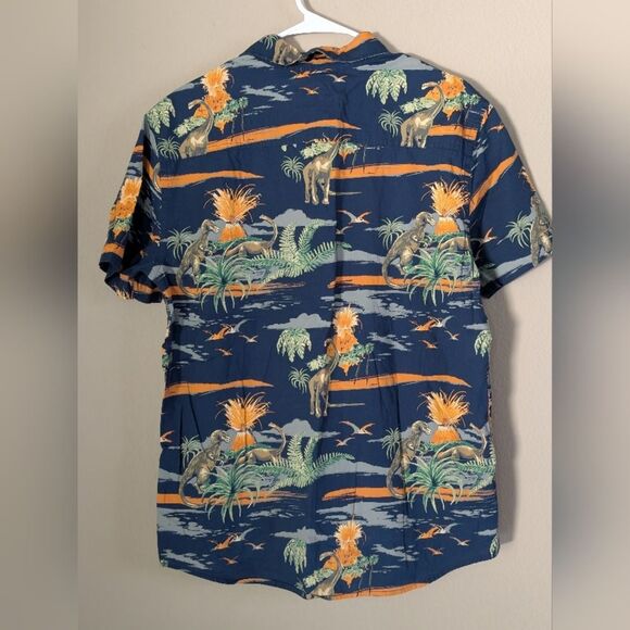 Urban Pipeline DINOSAURS ALL OVER PRINT SHIRT SZ Men's Medium So Soft - Picture 6 of 6